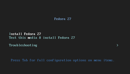 install-fedora-server